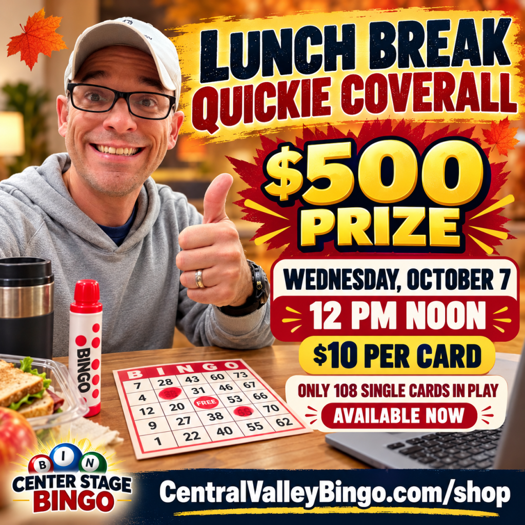 $10 Donation for Lunch Break Quickie on Wednesday, October 7