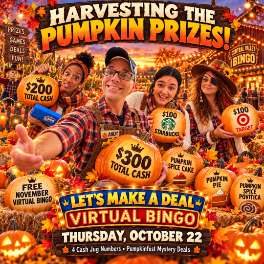 $38 Donation for Virtual Bingo on Thursday, October 22, 2026